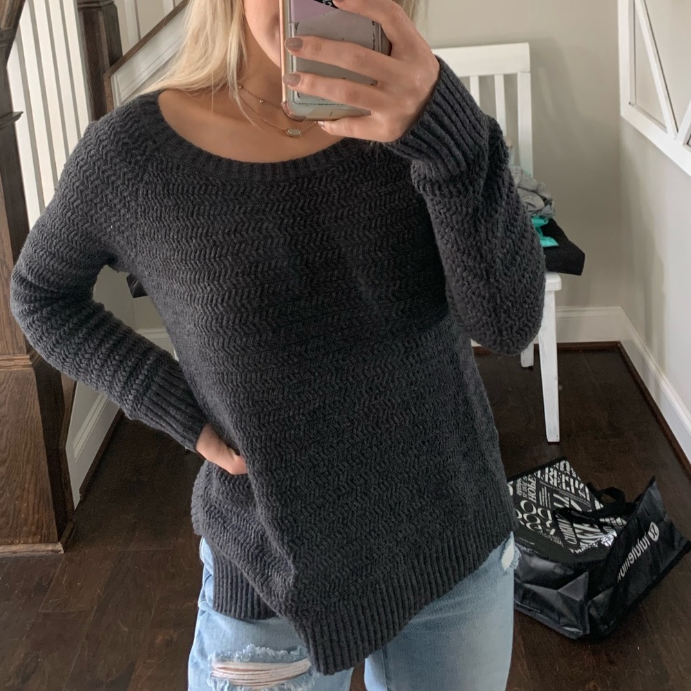 Loft grey sweater